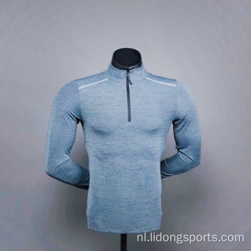 Summer Fitness Gym Kleding Custom Heren Lange Mouw Workout Kleding Sport Gym Kleding voor Mannen